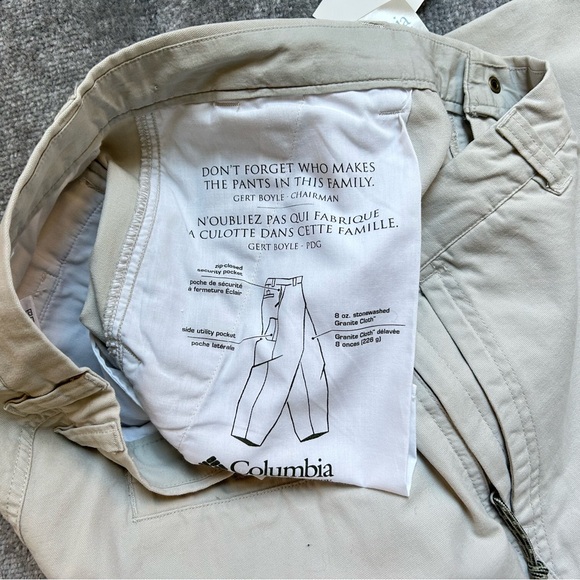 NWT Columbia Sportswear Active Women’s Outdoor Khaki Pants, Size 16. - Picture 8 of 13